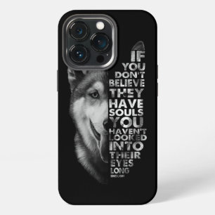Funda Para iPhone 13 Pro Husky Si No Crees Que Tienen Almas Perros T-