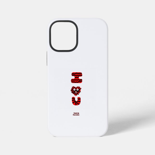 Funda Para iPhone I Fuzzy U Apple iPhone 12 Mini Funda (Reverso )