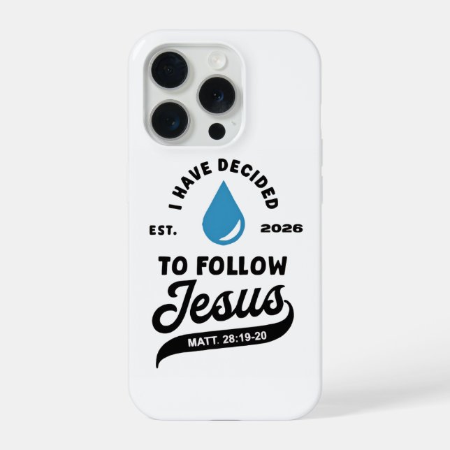 Funda Para iPhone I have decided to follow JesusChristian Phone Case (Reverso )