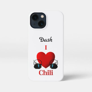 Funda Para iPhone 13 Mini I Heart Chili Personal