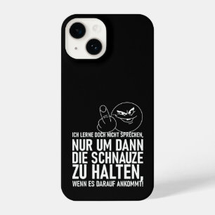 FUNDA PARA iPhone 14 ICH LERNE DOCH NICHT SPRECHEN
