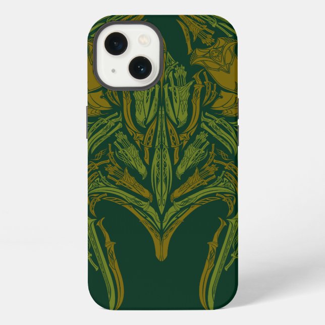 Funda Para iPhone Icono del casco de Elven Weapons (Reverso )