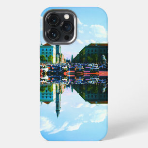 Funda Para iPhone 13 Pro Max Iglesia universitaria vintage munich ludwigstraße