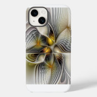 Ilusión óptica abstracta fractal 3D con profundida