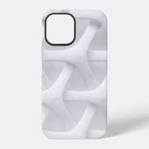 Funda Para iPhone 12 Ilusión óptica blanca y gris