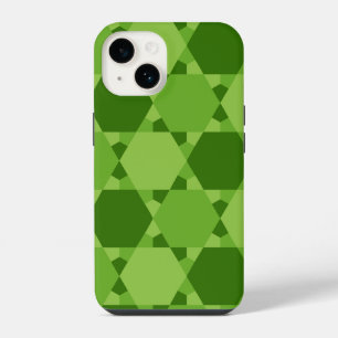 Funda Para iPhone 14 Ilusión óptica de la estrella de David del sello d
