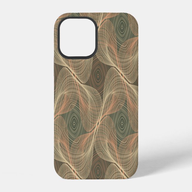 Funda Para iPhone Ilusiones ópticas: Intriga geométrica (Reverso )