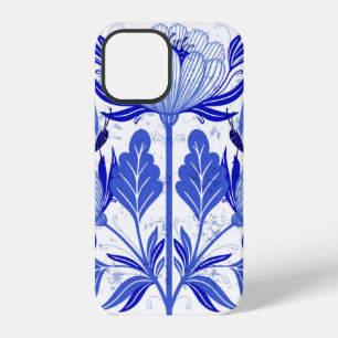 Funda Para iPhone 12 ilustración con mariposas y flores aisladas