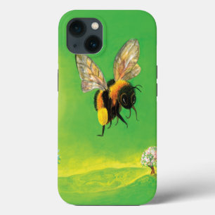 Ilustración de abeja volando