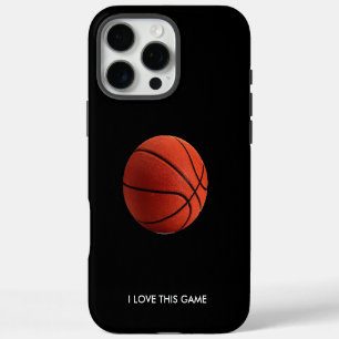 Funda Para iPhone 16 Pro Max Ilustracion de baloncesto pintura Deportes de arte