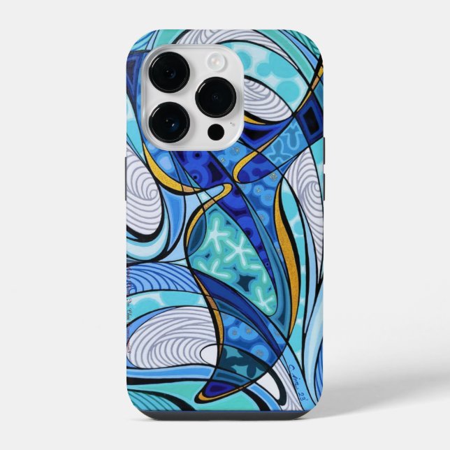 Funda Para iPhone ilustración de caso iphone (Reverso )