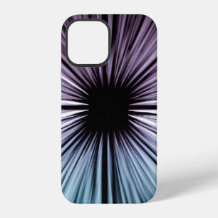 Funda Para iPhone 12 Ilustración de ilusión óptica en blanco y negro