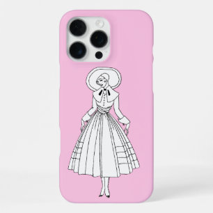 Funda Para iPhone 16 Pro Max Ilustracion de moda de Georges Barbier 1920