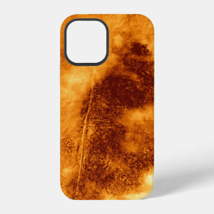 Funda Para iPhone 12 Ilustración de teñido ocre. Textura abstracta. Suc