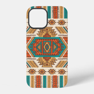 Funda Para iPhone 12 Ilustración étnica tribal vintage sin costuras