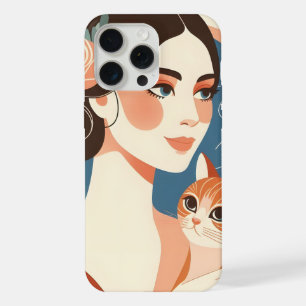 Ilustración Gráfica de Señora Gatos