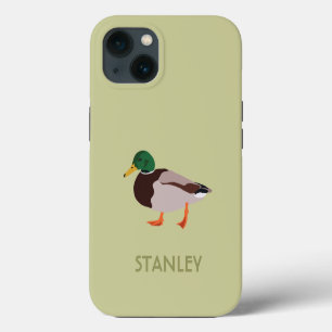 Ilustración Realista de Pato Silvestre Personaliza