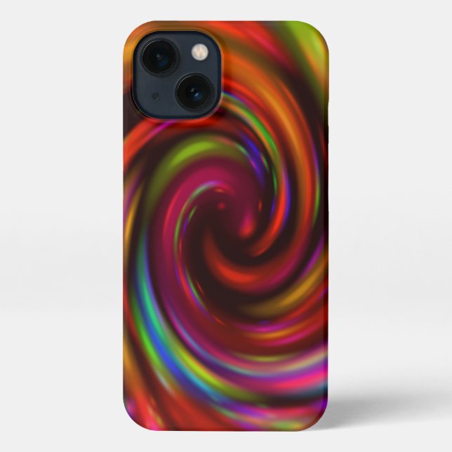 Funda Para iPhone "Ilustrador arcoiris" (Reverso )