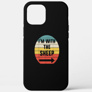 Funda Para iPhone 12 Pro Max Im Con Oveja Regalo de pareja de partidos de Hal