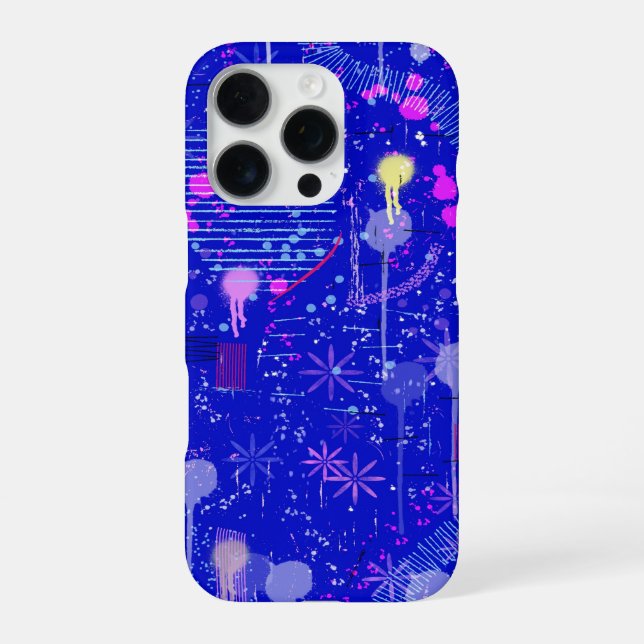 Funda Para iPhone Imagina las estrellas (Reverso)