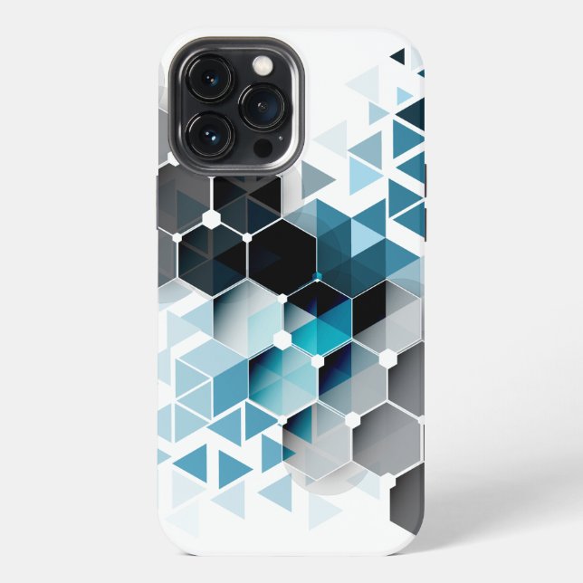 Funda Para iPhone Imaginación geométrica (Reverso )