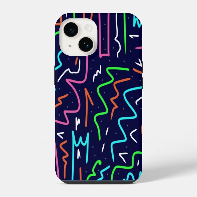 Funda Para iPhone Impresión abstracta de la edad del espacio (Reverso )