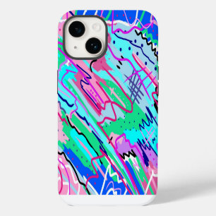 Funda Para iPhone 14 Impresión abstracta de paisajes de primavera