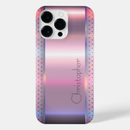 Funda Para iPhone 14 Pro Max Impresión de acero inoxidable en bronce de titanio