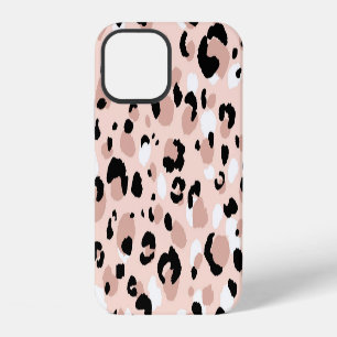 Funda Para iPhone 12 Impresión de animal de leopardo abstracto moderno