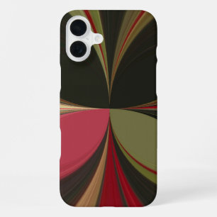 Funda Para iPhone 16 Plus Impresión de arte caleidoscopio Edgy Earth