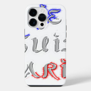 Funda Para iPhone 14 Pro Max Impresión de arte Je Suis Paris