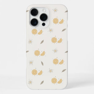 Funda Para iPhone 16 Pro Max Impresión de rebanada de Naranja decorativa
