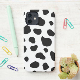Funda Para iPhone 12 Impresión de vaca, Patrón De Vaca, Cuadros De Vaca