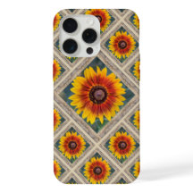 Impresionante estuche para iPhone con los girasole