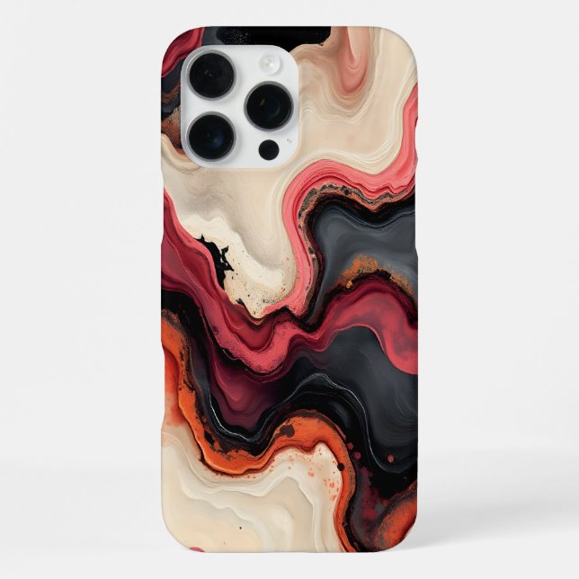Funda Para iPhone Impresionismo abstracto  (Reverso )