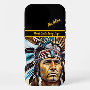 Funda Para iPhone 16 Pro Max Incendio de memo tribal: estilo nativo