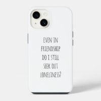 Incluso en estuche para iPhone de amistad