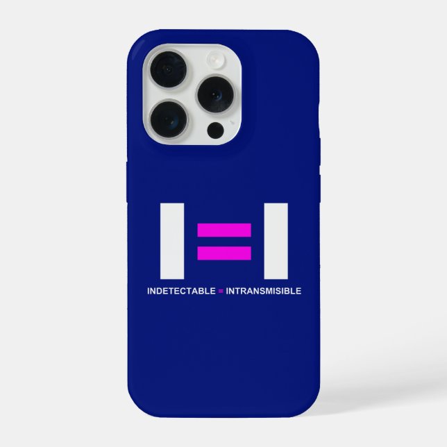 Funda Para iPhone Indetectable es igual a un VIH intransmisible (Reverso )