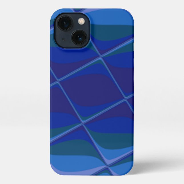 Funda Para iPhone indigo palette (Reverso )