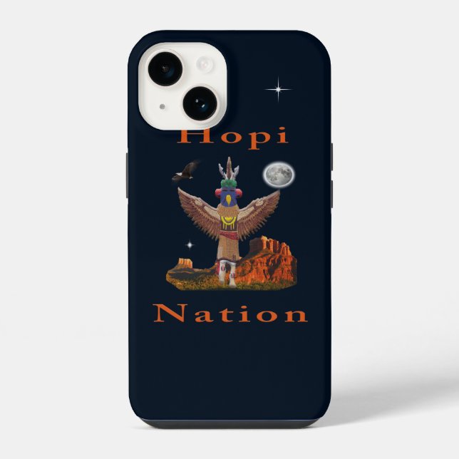 Funda Para iPhone indio Hopi (Reverso )