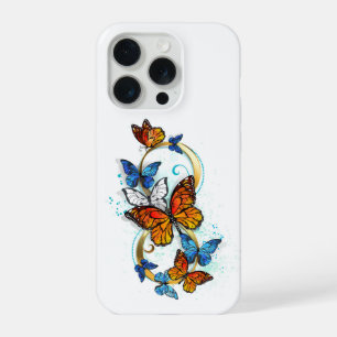 Infinidad de mariposas monarca