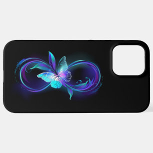 Funda Para iPhone 12 Pro Max Infinito brillante con mariposa mágica