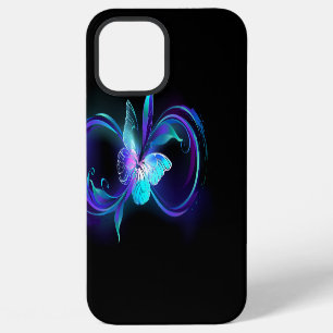 Funda Para iPhone 12 Pro Max Infinito Brillante con Mariposa Mágica