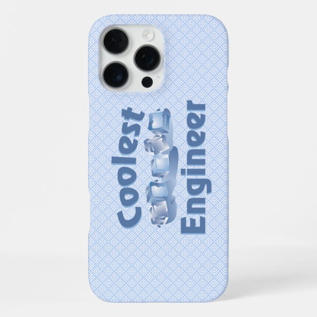 Funda Para iPhone Ingeniero más frío (Reverso )