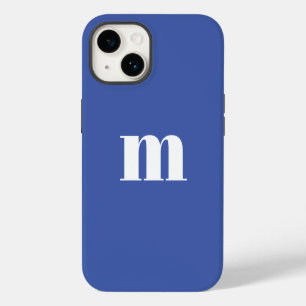 Funda Para iPhone 14 Inicial de Monograma Moderno