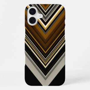 Funda Para iPhone 16 Plus Iniciales abstractas y personalizados modernas de