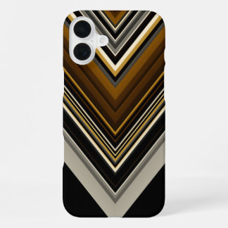 Funda Para iPhone 16 Plus Iniciales abstractas y personalizados modernas de