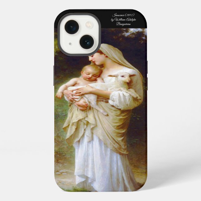 Funda Para iPhone Inocencia de Bouguereau (Reverso )