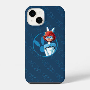 Funda Para iPhone 14 Insignia Azul de Bunnyx