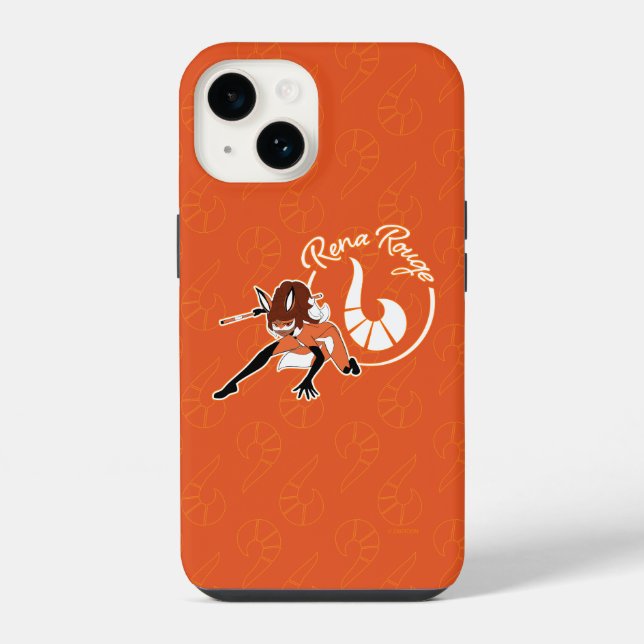 Funda Para iPhone Insignia de Rena Rouge (Reverso )
